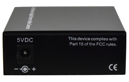 飞畅科技-大容量缓存 2路百兆以太网光纤收发器（外置电源）