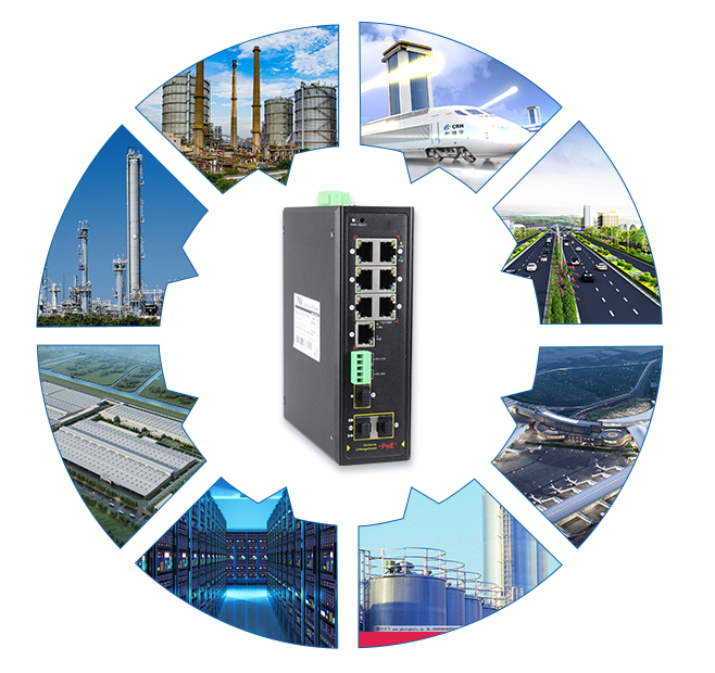 什么是集成串口服务器POE交换机?