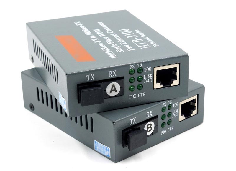 单模单纤的光纤收发器A、B端的位置可以互换吗?