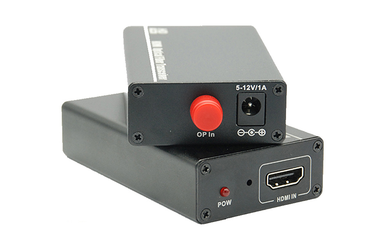 HDMI光纤延长器如何连接？