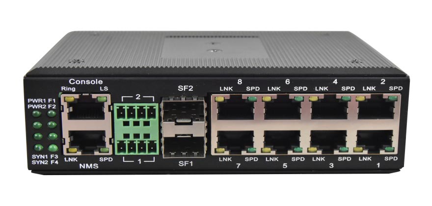 工业以太网交换机有多少个快速以太网接口?