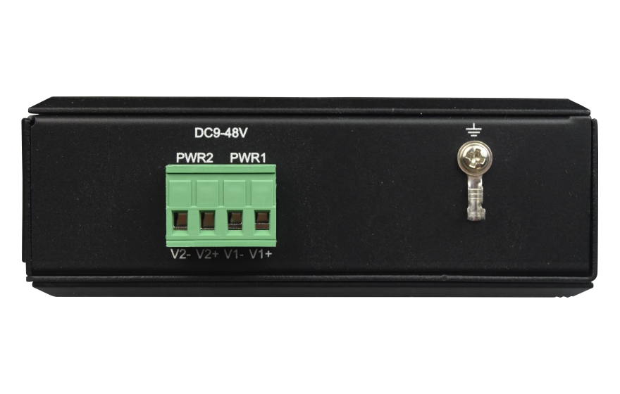 飞畅科技-网管型   工业级1光2电百兆光纤收发器