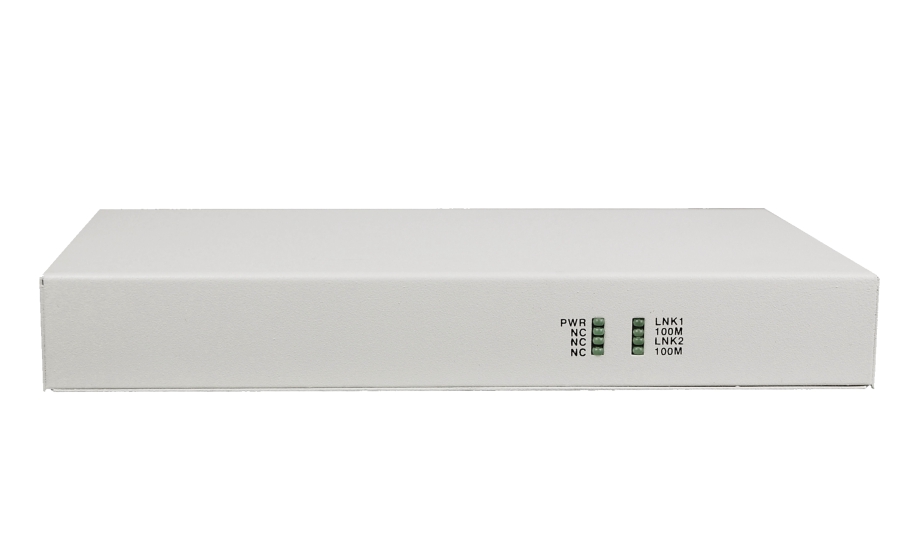 飞畅科技-2光4电口级联(节点)型百兆以太网光纤收发器