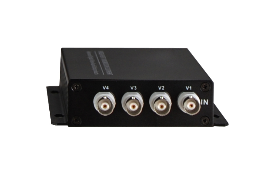 飞畅科技-4路视频+1路反向数据视频光端机