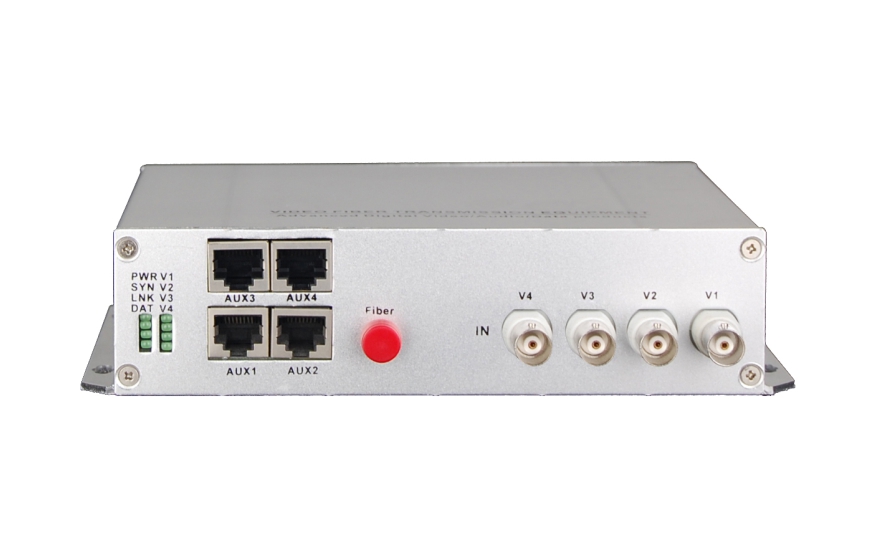 飞畅科技-4路综合复用视频光端机