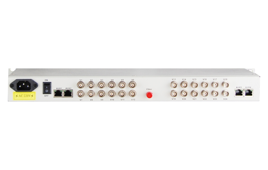 飞畅科技-16路综合复用视频光端机