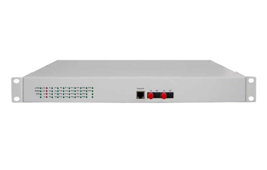 飞畅科技-30路电话环网光端机