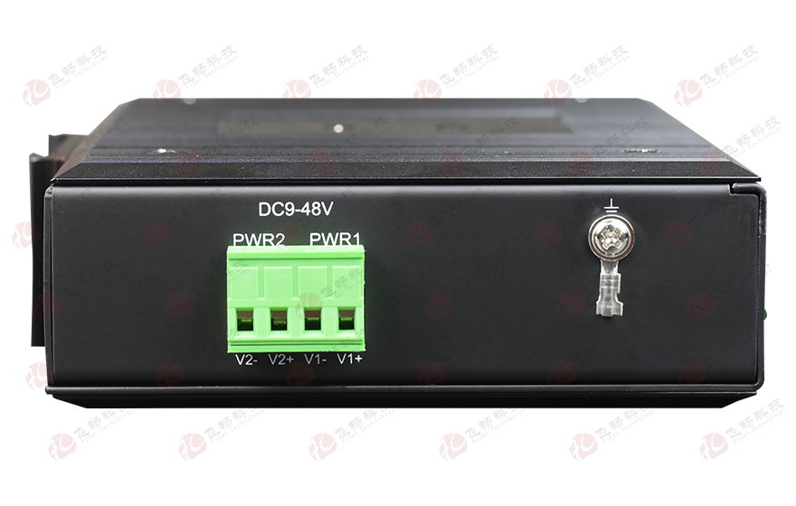 飞畅科技-非网管 工业级1光1电千兆光纤收发器