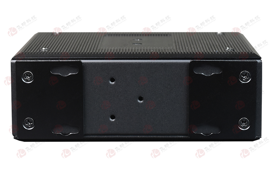 飞畅科技-非网管 工业轨式4百兆电+4路百兆光+1路千兆光 交换机