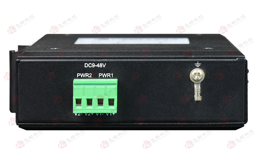 飞畅科技-非网管 工业级2光4电千兆级联式交换机